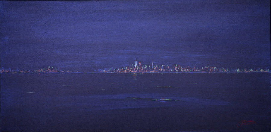 Last Night In New York City Painting by Jack Diamond