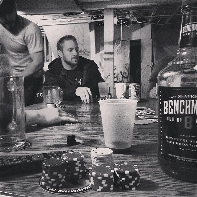Whiskey Photograph - Last Night In The Dale With The Homies by Michael Becht