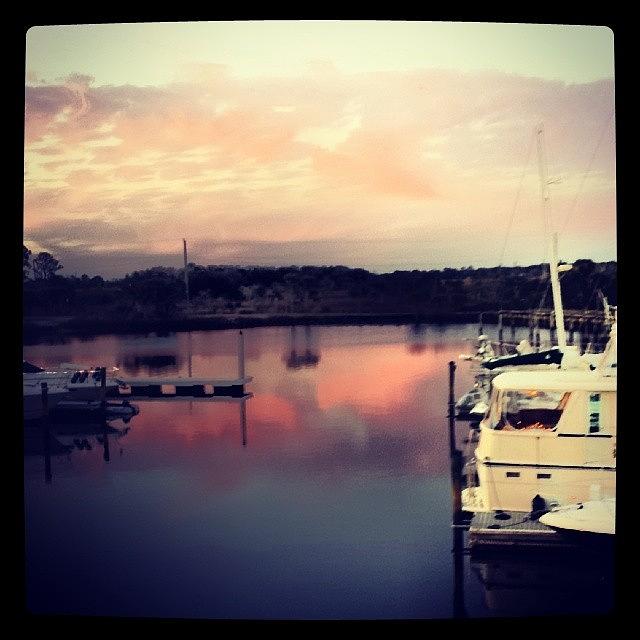 Boat Photograph - Last Nights Dinner View #beautiful by Colleen Morrison