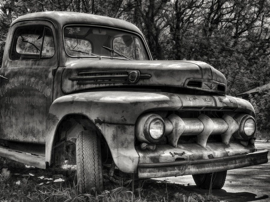 Ford Truck Photograph - Last of the Best by Thomas Young