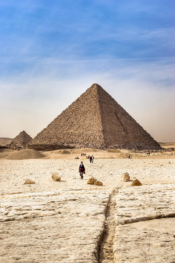 Last of the Great Pyramids in Egypt Photograph by Mark Tisdale