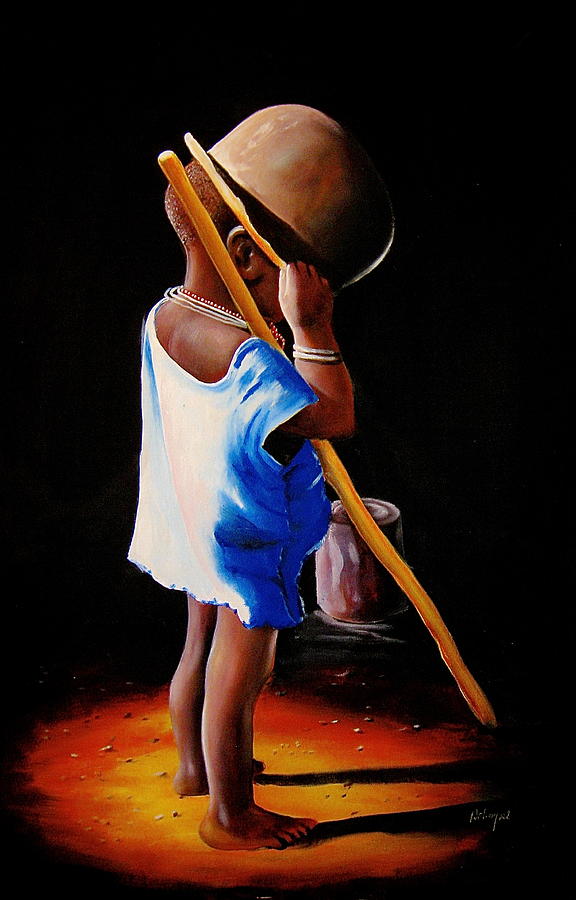 Last of the Stew Painting by Chagwi