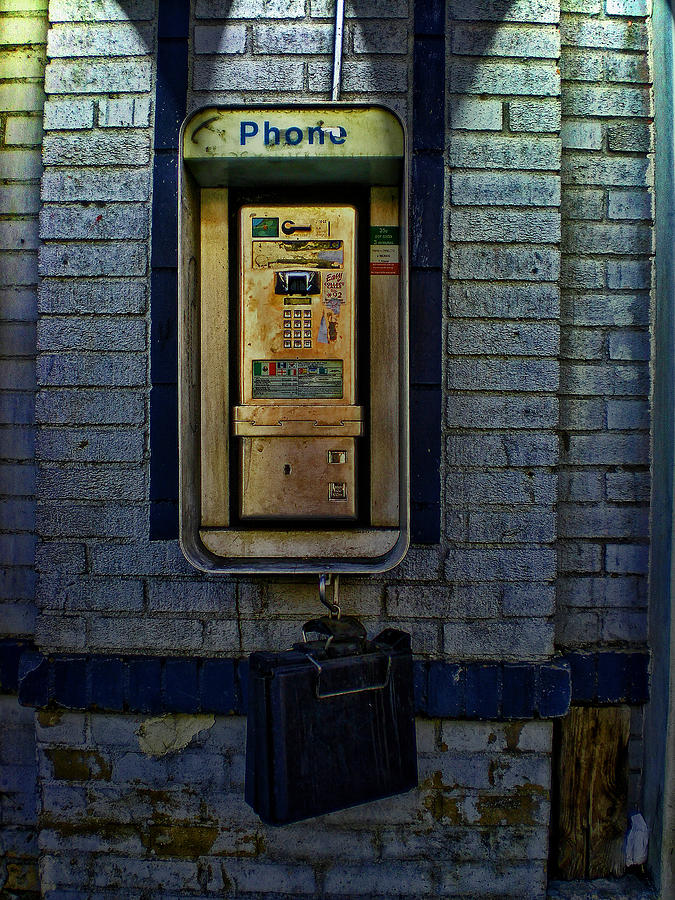 Last Pay Phone Photograph by Guillermo Rodriguez