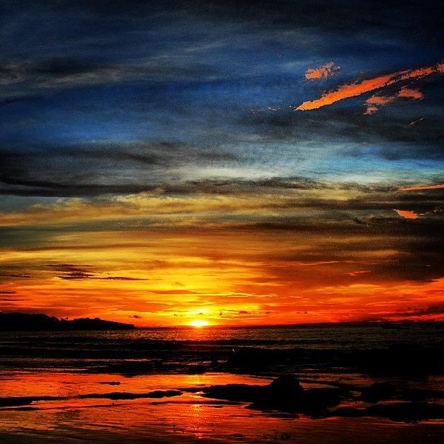 Sunset Photograph - Last Photo Of My Costa Rica Set by Tim  Rantz