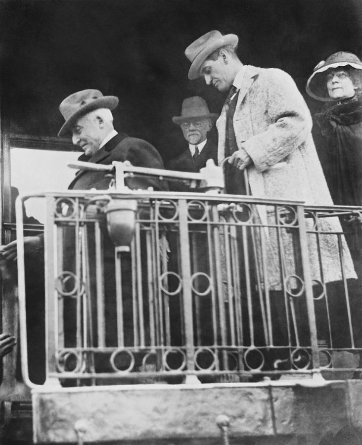 San Francisco Photograph - Last Shot Of President Harding by Underwood Archives