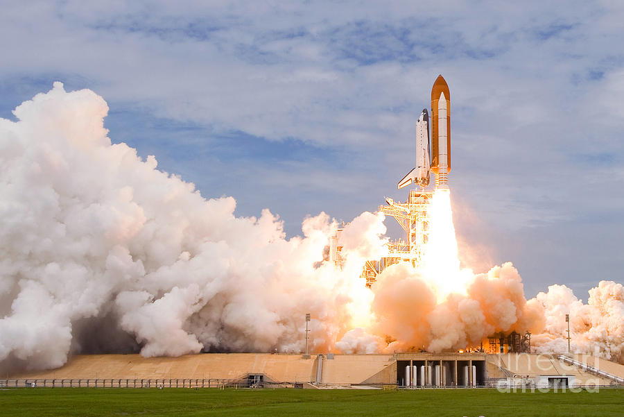 Last Space Shutte Launch - 135 Photograph by Chris Cook
