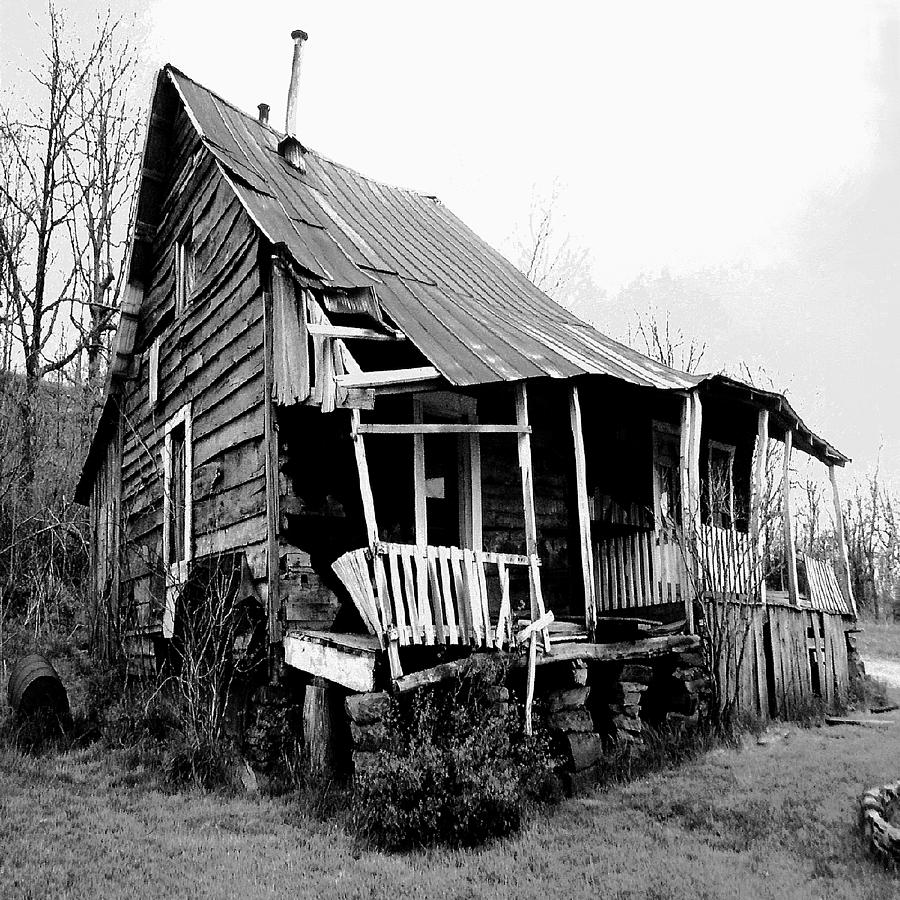 Old House Photograph - Last Stand by David Walker
