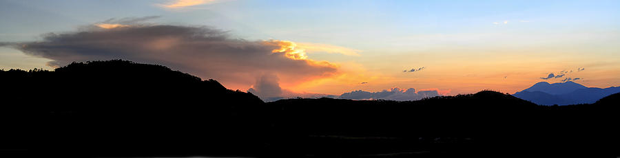 Last Sunset 2012 Panoramic Photograph by Joe Myeress