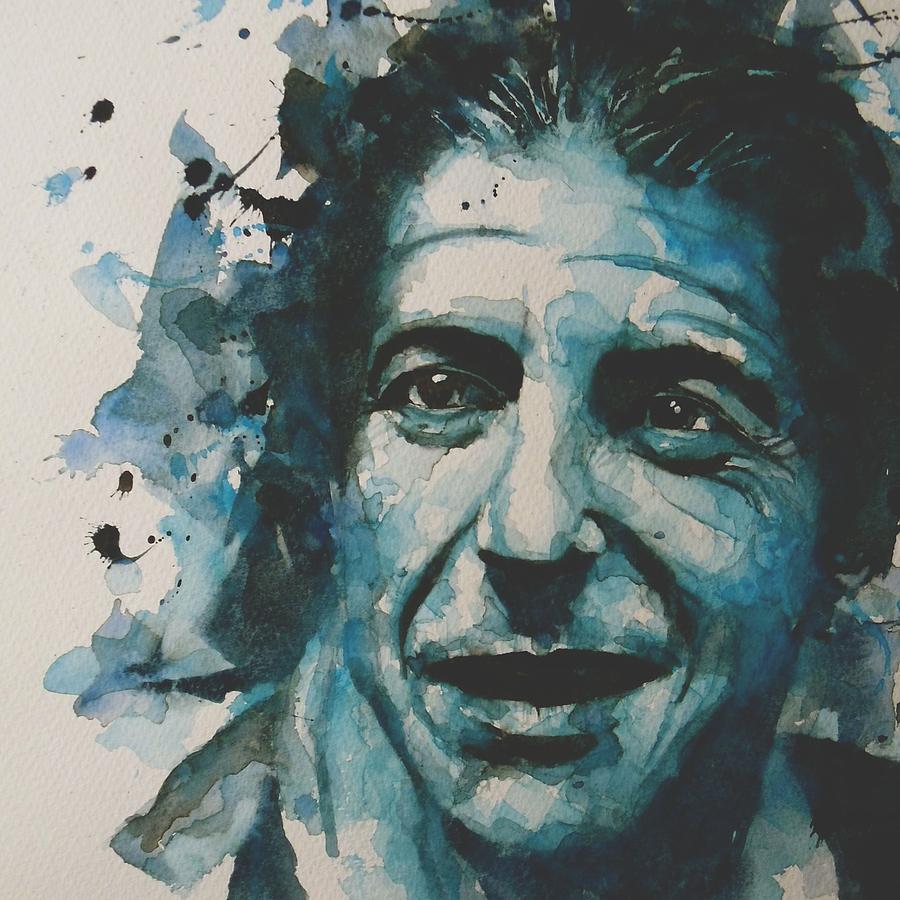 Leonard Cohen Painting - Last Years Man by Paul Lovering