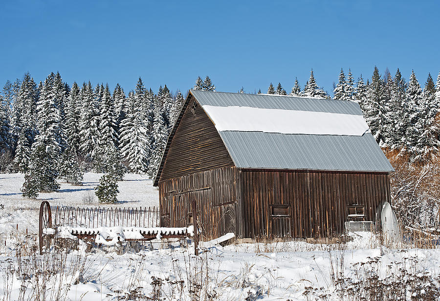 Latah Co. Barn Photograph by Doug Davidson