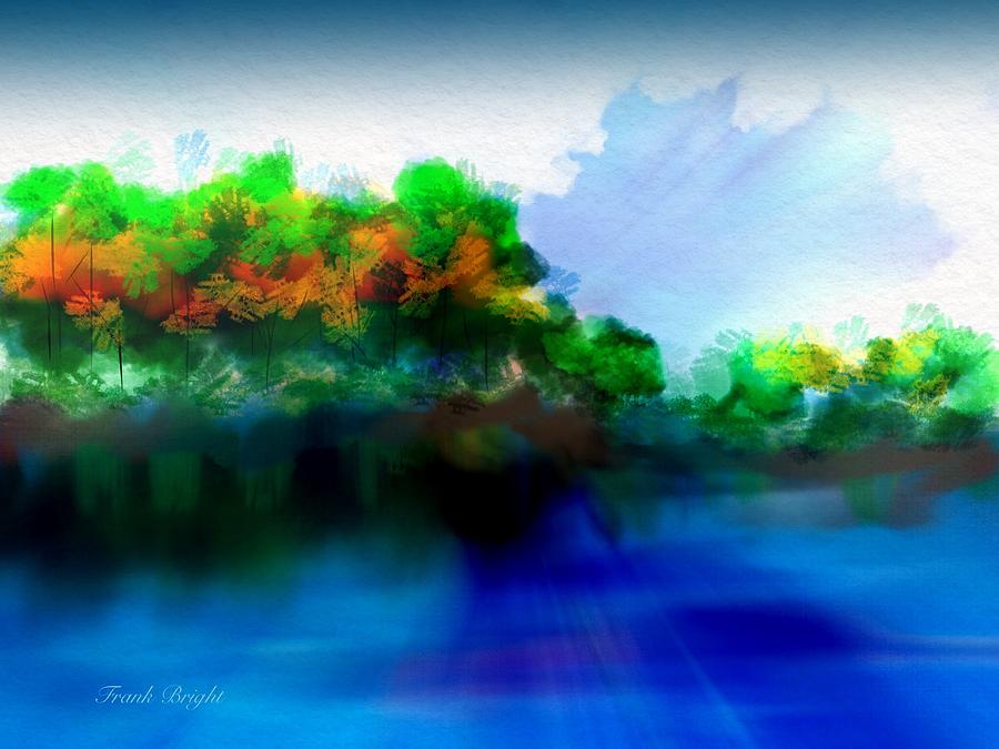 Late Afternoon  Digital Art by Frank Bright