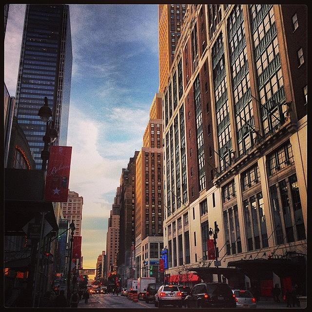 Late Afternoon Light On 34th Street Photograph by Lauren Mccullough