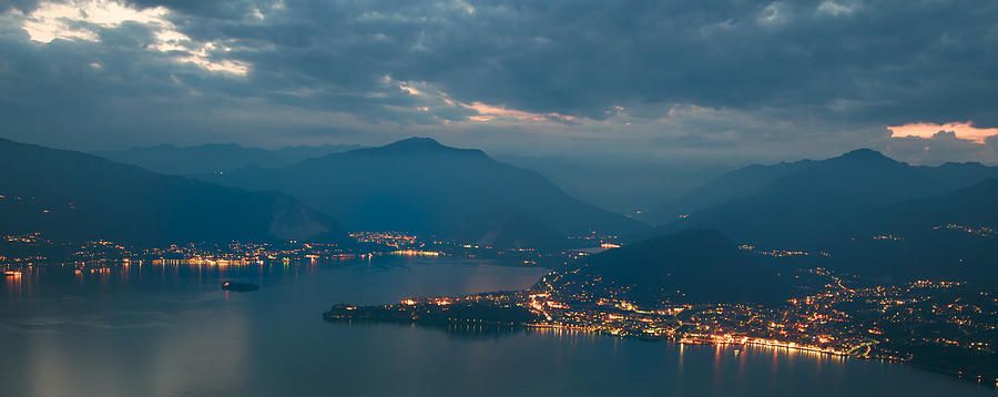 Late Evening At Lake Maggiore Photograph
