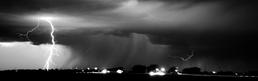 Nebraska Photograph - Late Evening Nebraska Thunderstorm #1 by NebraskaSC