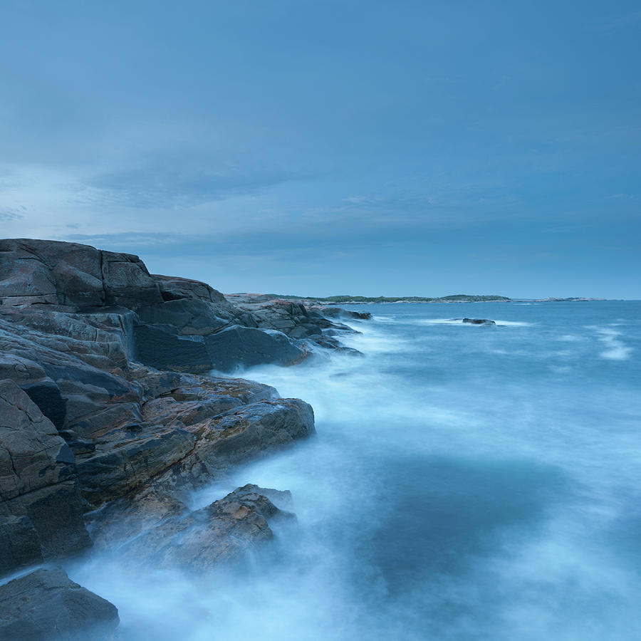 Late Evening Seascape Photograph by Shayes17