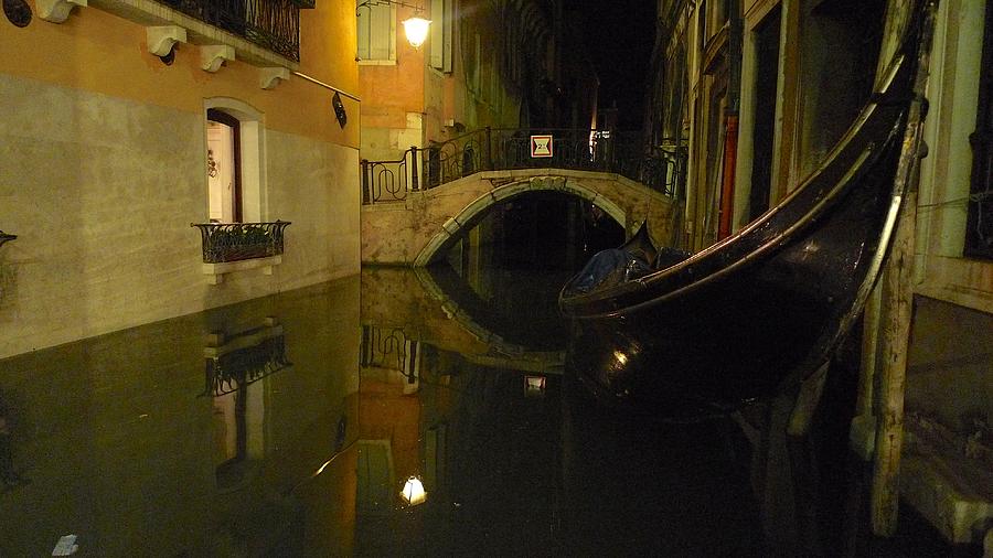 Late Night Calm And Quiet In Venice Photograph