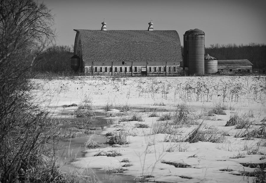 Late Winter at a Wisconsin Farm Photograph by Thomas Young