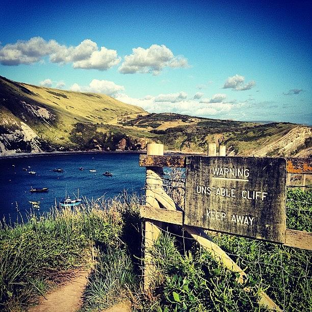 Boat Photograph - #latergram #lulworthcove #weymouth by Robyn Chell