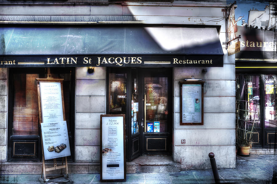 Latin St Jacques Paris France Photograph by Evie Carrier