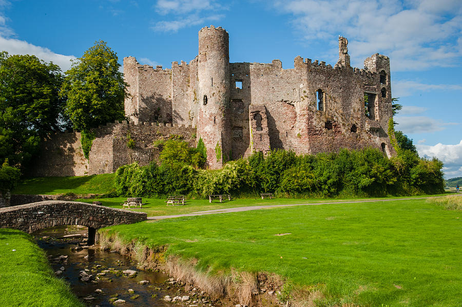 Laugharne Castle Photograph by David Ross