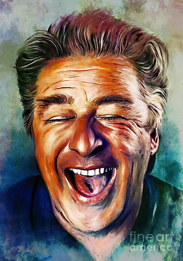 Laughter is the Best Medicine Painting by Andrzej Szczerski