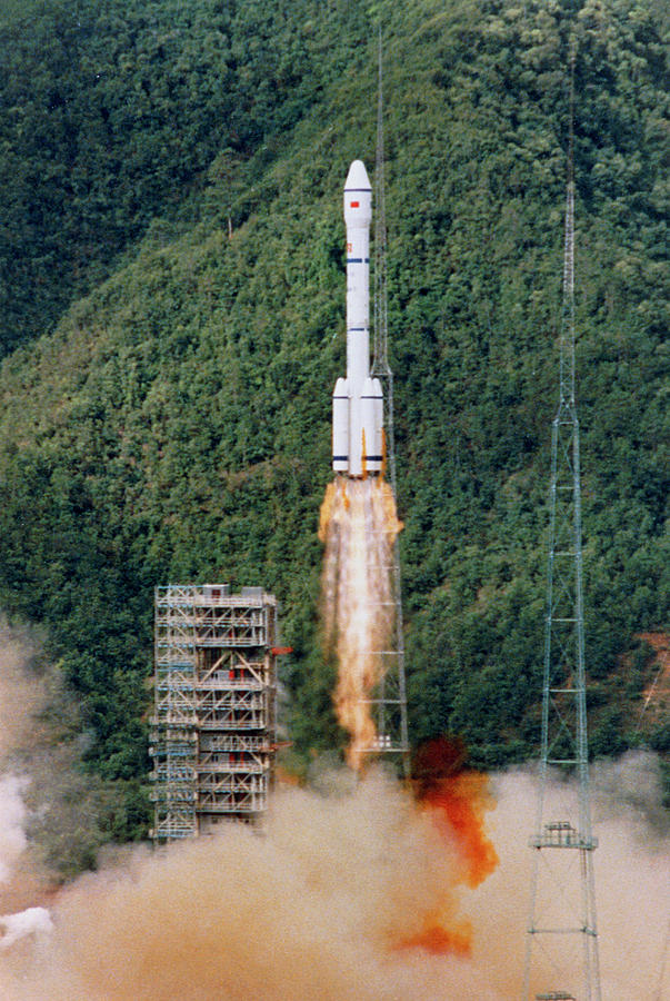 Launch Of Long March 2e Rocket Photograph by China Great Wall Industry Corporation / Science Photo Library
