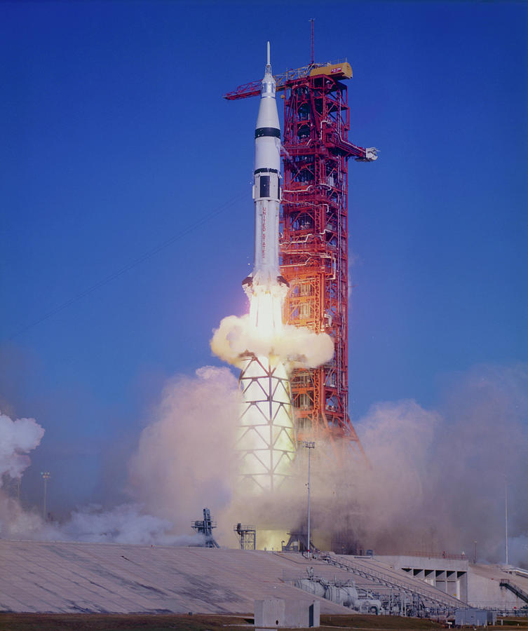 Launch Of Skylab 4 Photograph by Nasa/science Photo Library