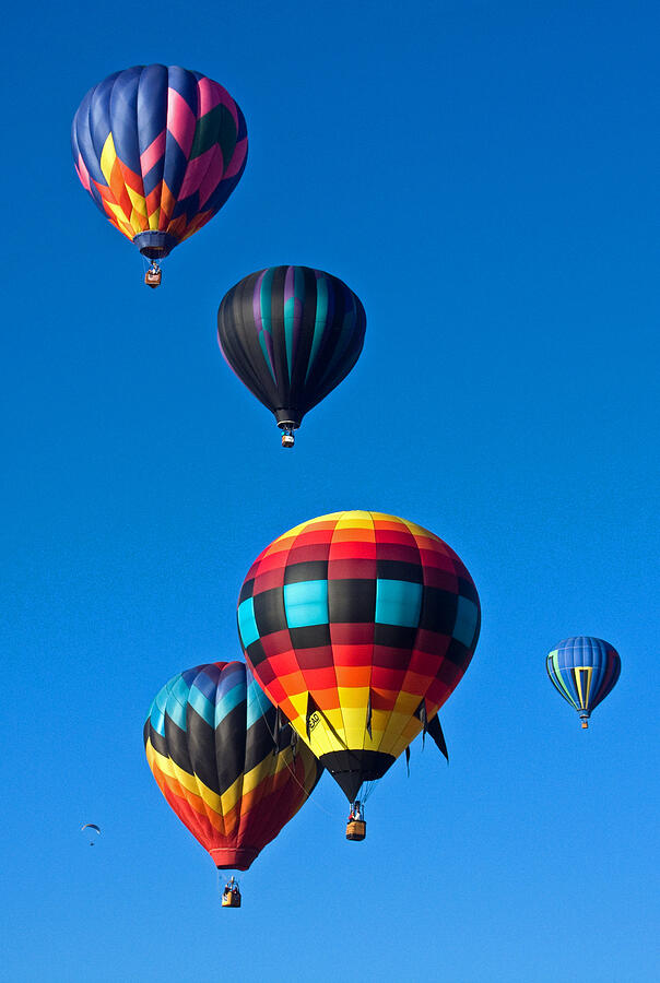 Hot Air Balloons Photograph by Robert VanDerWal - Fine Art America