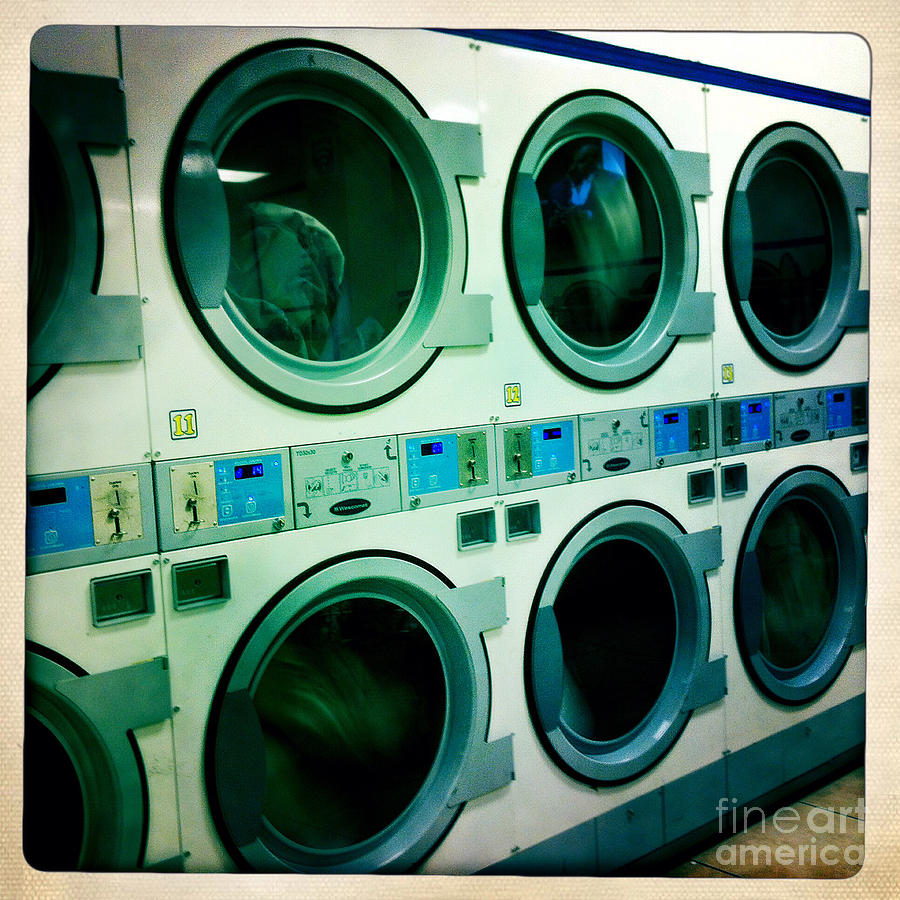 Laundromat Photograph by Nina Prommer