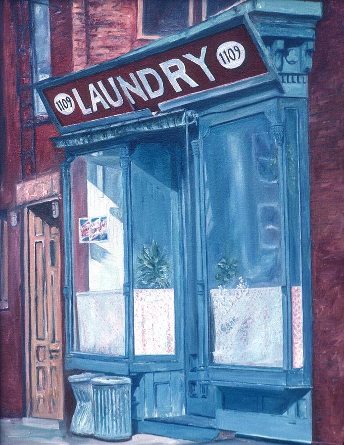 Anthony Butera Painting - Laundry by Anthony Butera