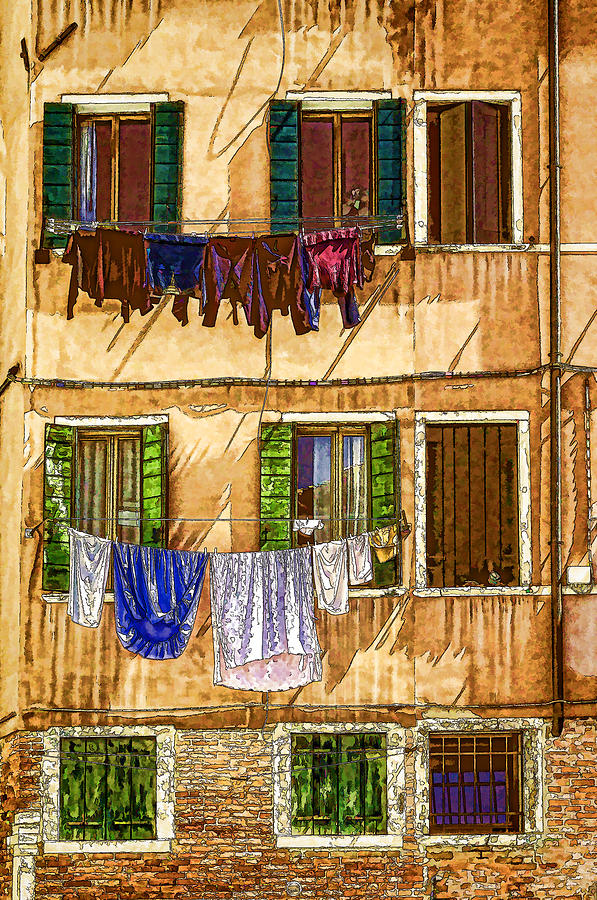 Laundry Day Photograph by Maria Coulson