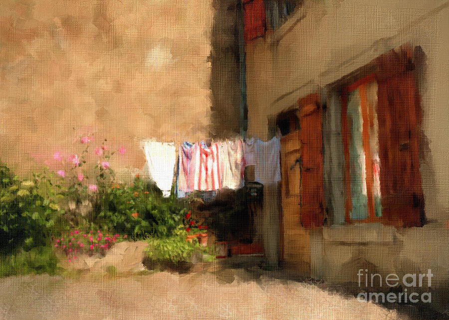 Laundry Day Photograph by Terry Rowe