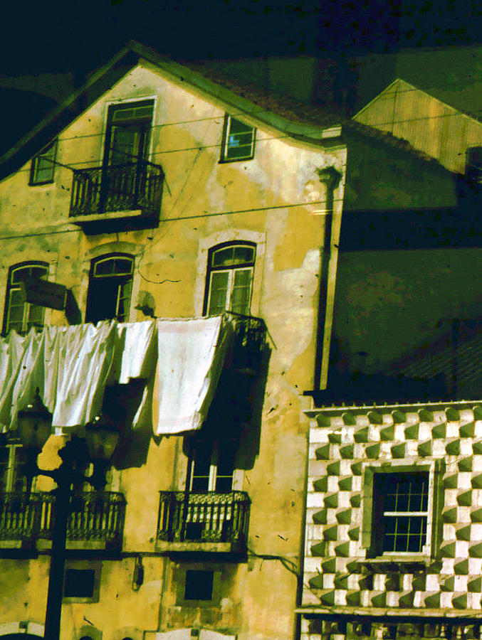 Laundry in Lisbon Photograph by Donna Walsh