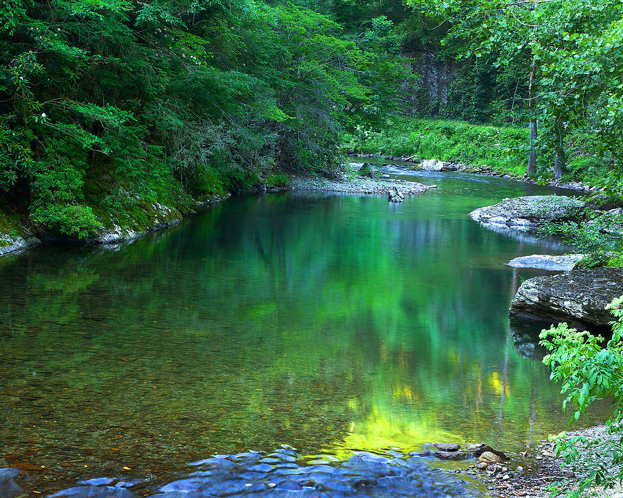 Laurel Creek Photograph by Rich Lewis | Fine Art America