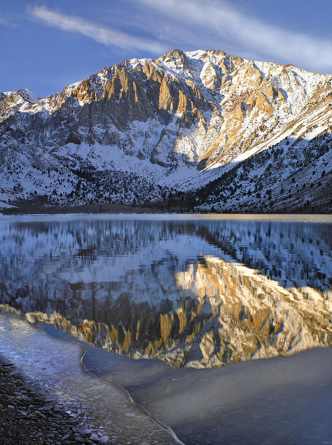 Laurel Mt And Convict Lake Sierra Photograph by Tim Fitzharris