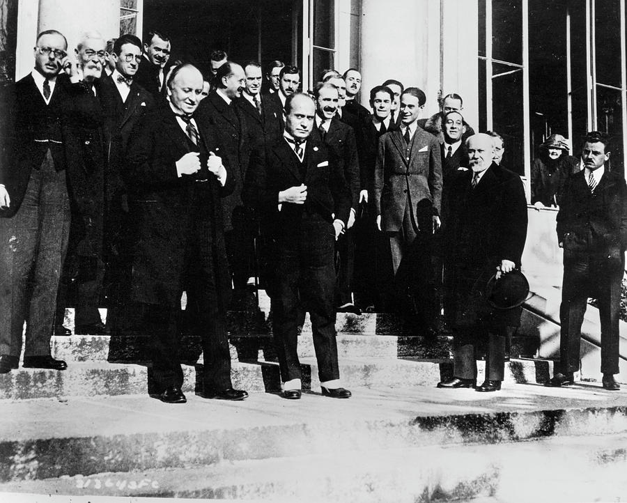 Lausanne Conference, 1922 Photograph by Granger