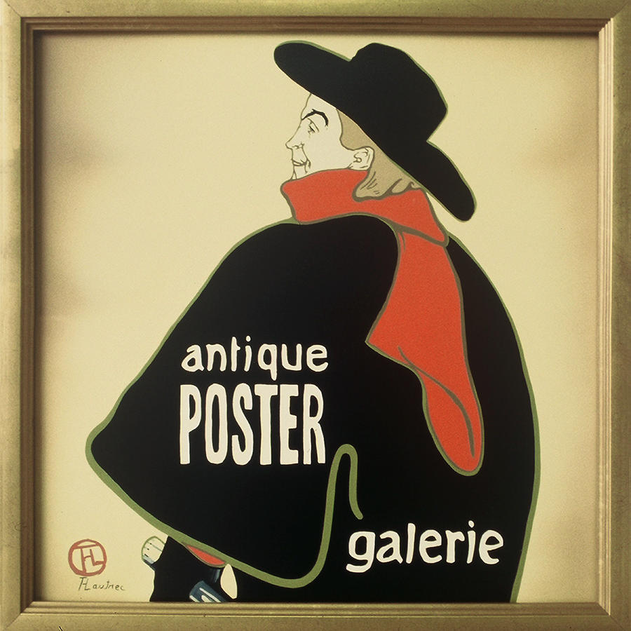 Lautrec Sign Painting by Bill Jonas