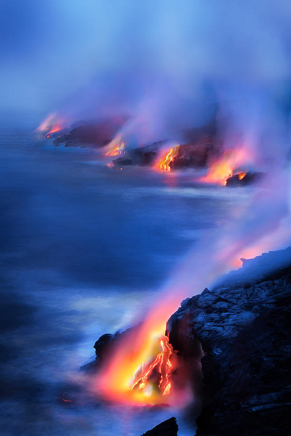 Lava Flow 2 Photograph by Mike Neal