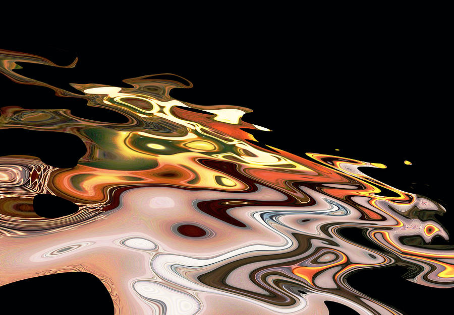Lava Glow Digital Art by Ginny Schmidt