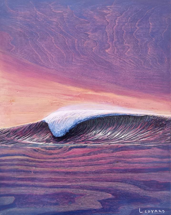 Ocean Painting - Lava Tube by Nathan Ledyard