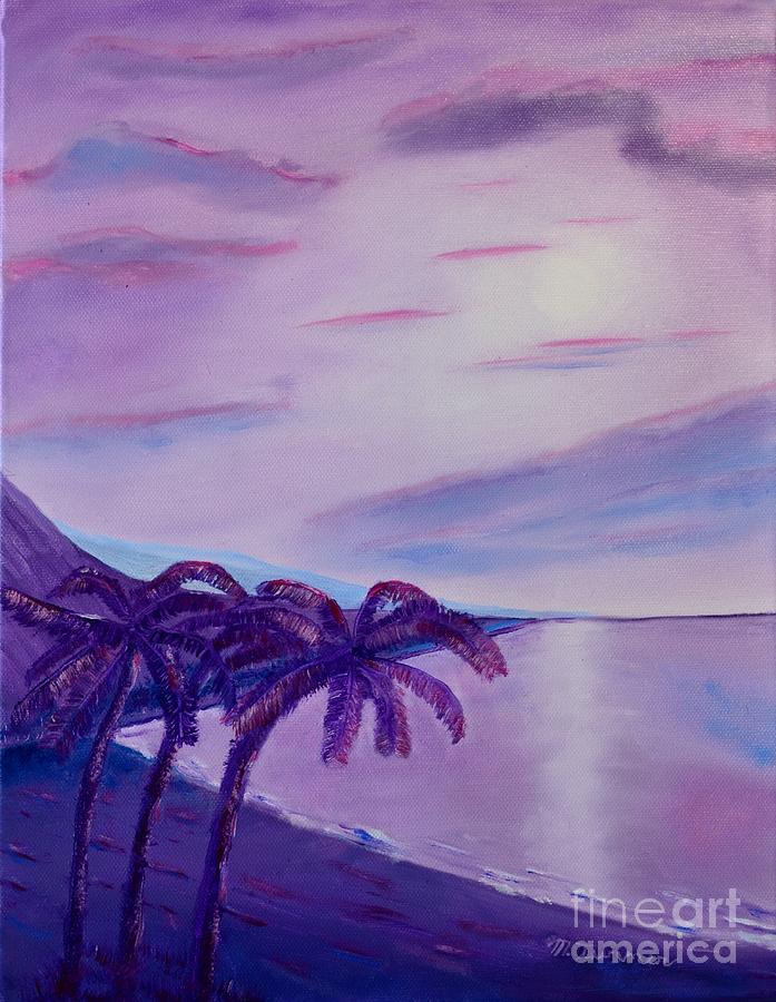 Lavender Bay Painting by Melvin Turner