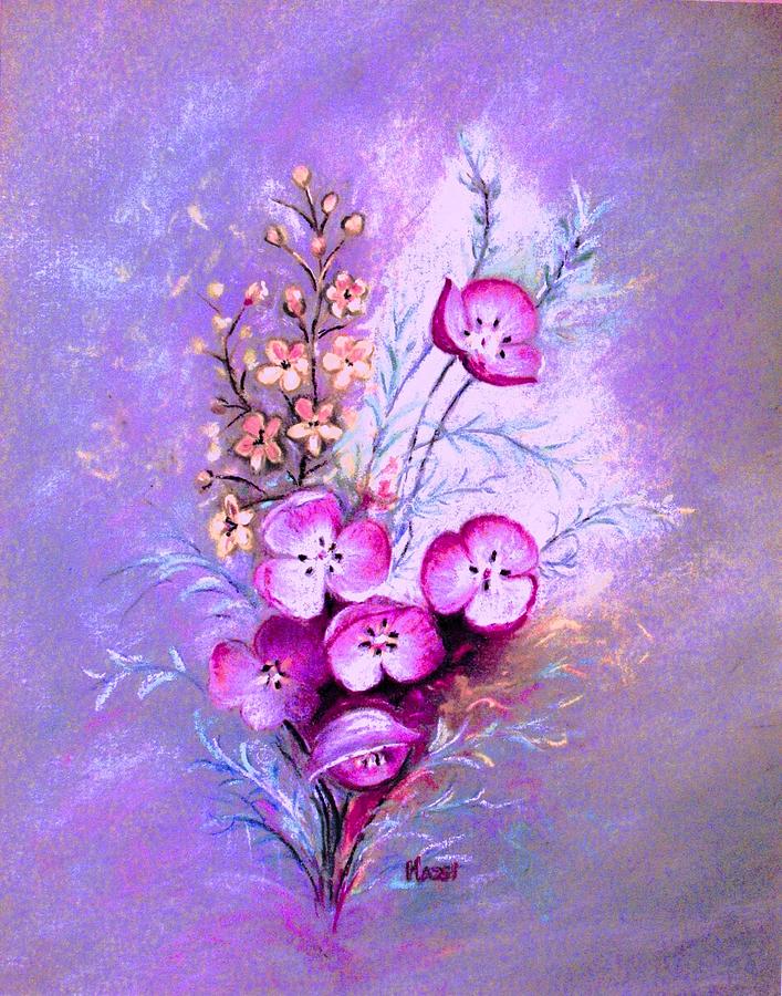 Flower Painting - Lavender Fantasy by Hazel Holland