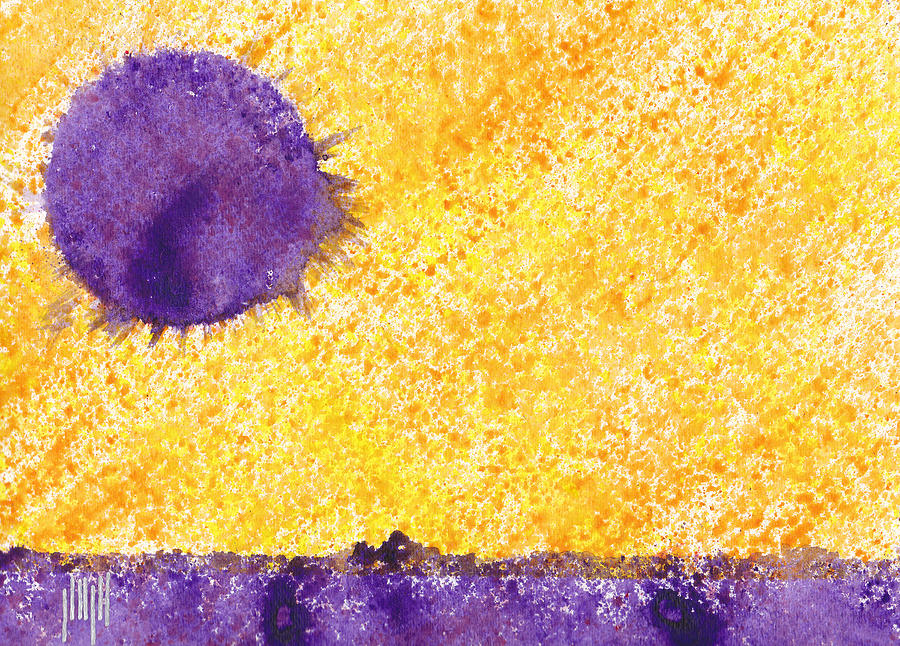 Lavender Sun Painting by Eric Forster