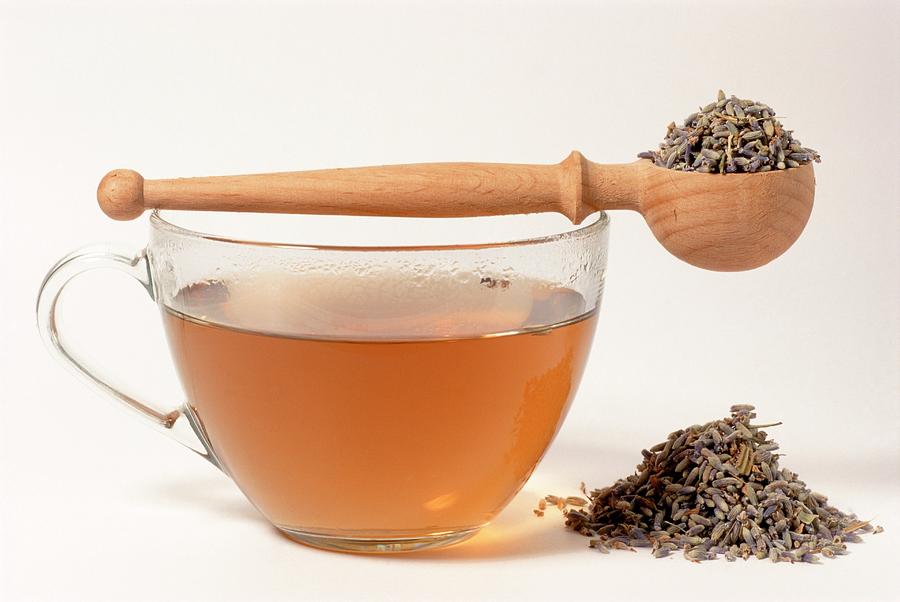 Tea Photograph - Lavender Tea by Th Foto-werbung/science Photo Library