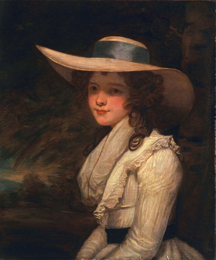Lavinia Bingham, Countess Spencer Painting by Joshua Reynolds