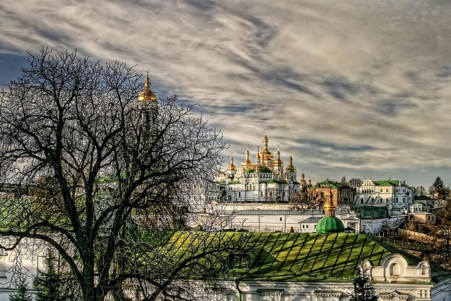 Architecture Photograph - Lavra on a January Day by Matt Create