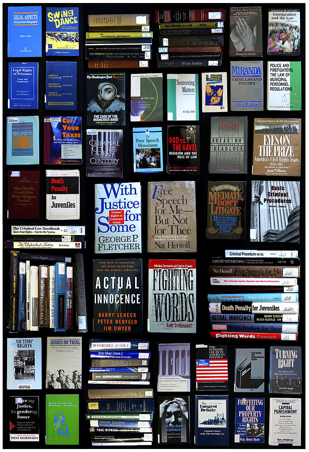 Law Books Collage I Photograph by ADT Gallery