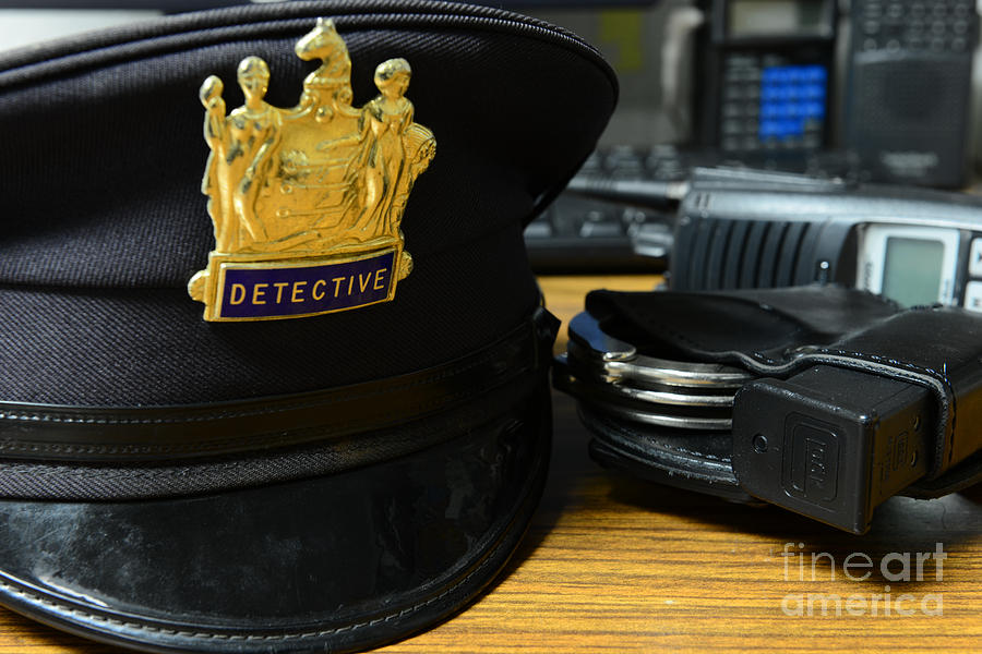 Law Enforcement - The Detective  Photograph by Paul Ward
