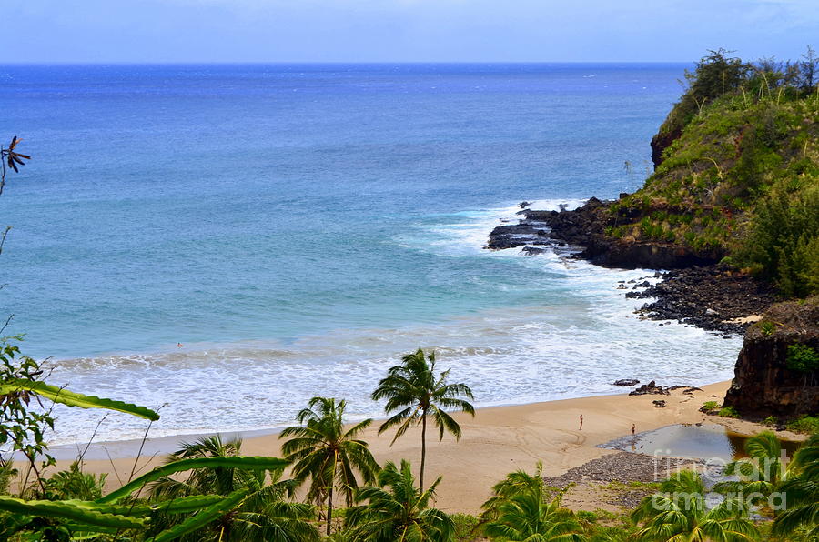 Beach Photograph - Lawai Bay - Kauai Hawaii by Mary Deal