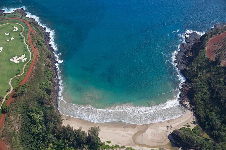 Lawai Bay Kauai Photograph by Steven Lapkin